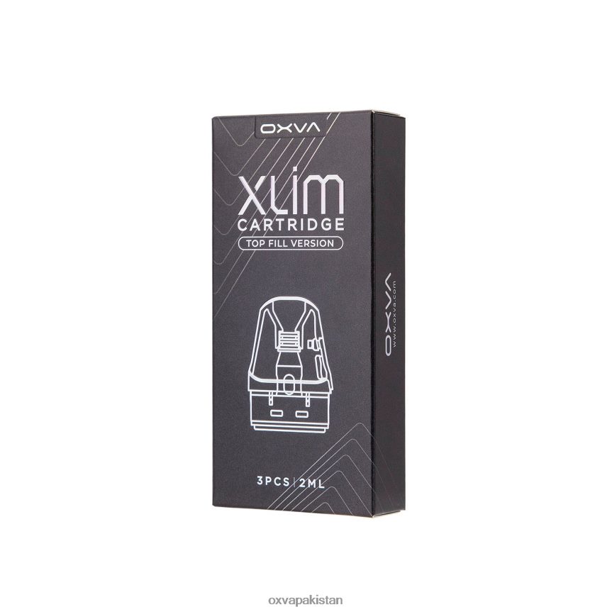 سرمئی OXVA XLIM V3 - OXVA disposable pod - DP622H83 کارتوس سب سے اوپر بھریں